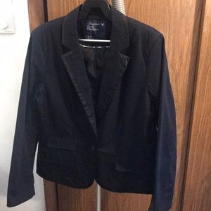 American eagle outfitters navy blazer